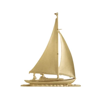 CUPWV46-SAILBOAT-GOLD