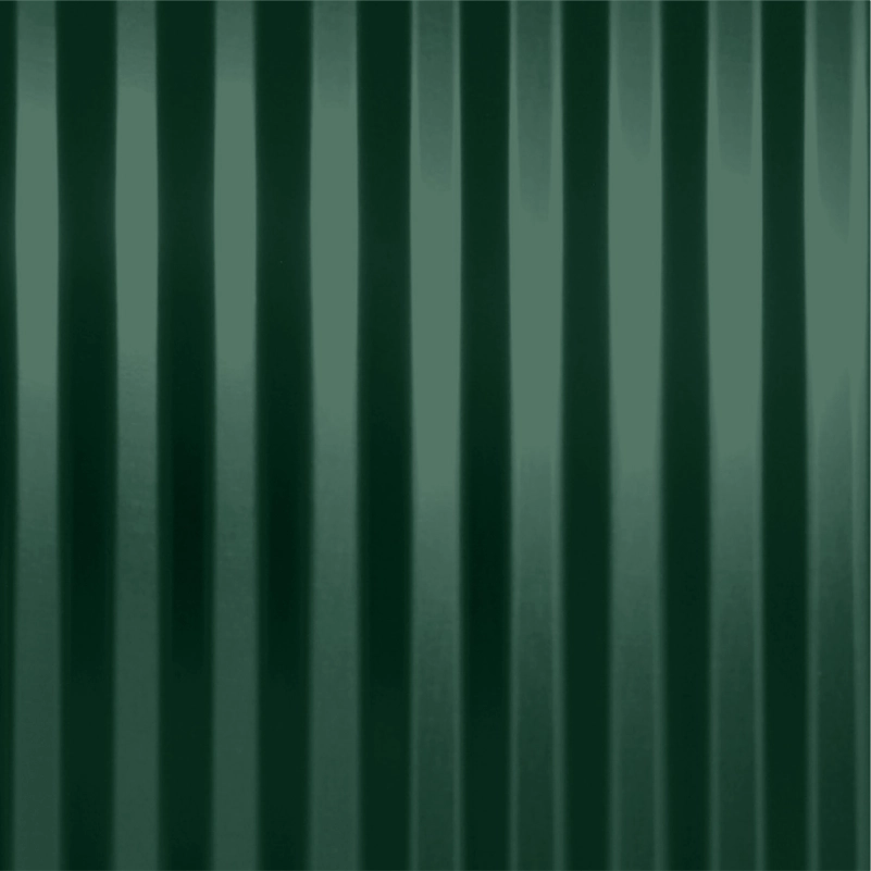 corrugated-forest-green
