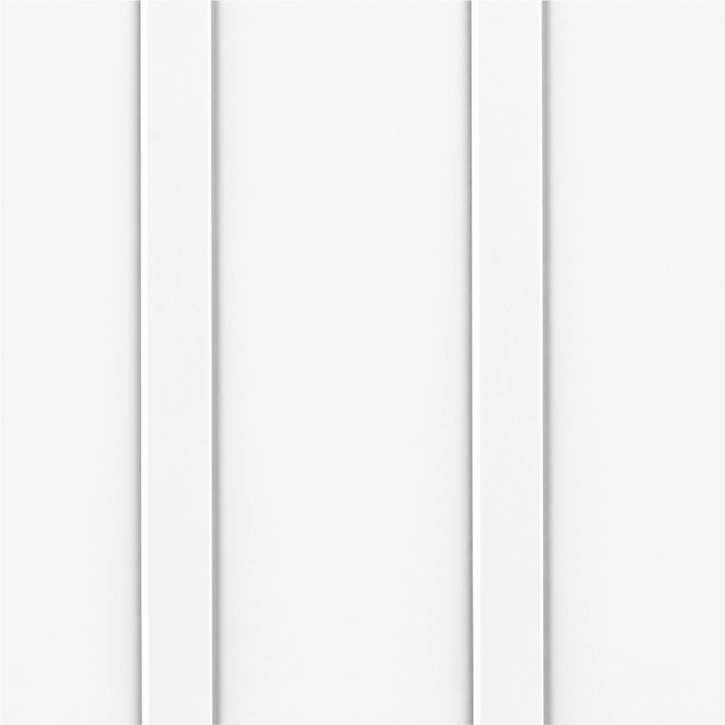 Board and Batten Bright White